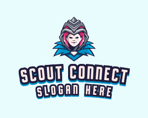 Alien Wizard Cosplay logo design