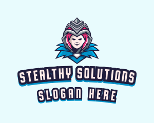 Alien Wizard Cosplay logo design