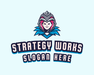 Alien Wizard Cosplay logo design