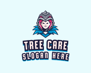 Alien Wizard Cosplay logo design