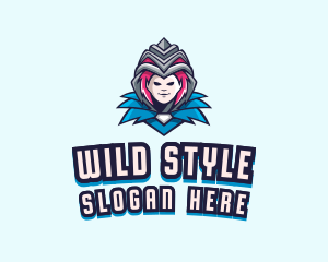 Alien Wizard Cosplay logo design