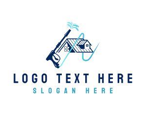 Cleaning Service - Pressure Washer Cleaning logo design