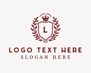 Lawyer - Shield Royal Firm logo design