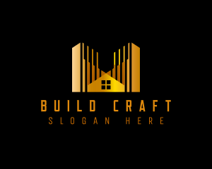 Urban Home Building logo design