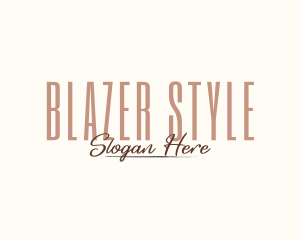 Styling Cursive Business logo design