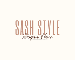 Styling Cursive Business logo design