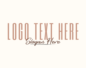 Styling Cursive Business Logo