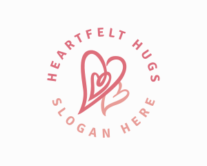 Love - Heart Love Romance logo design
