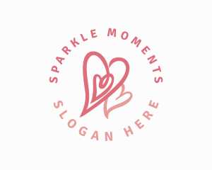 Engagement - Heart Love Romance logo design