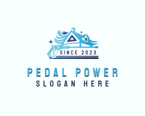 Power Washing Cleaning logo design