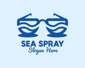 Ocean Wave Sunglasses  logo design