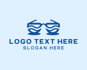 Ocean Wave Sunglasses  Logo