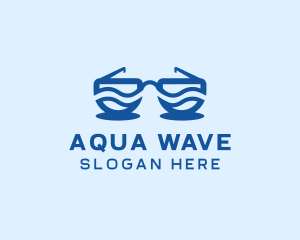 Ocean Wave Sunglasses  logo design