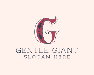 Beauty Boutique Letter G logo design