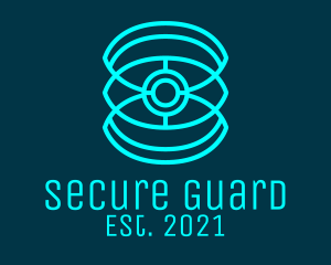 Technology Eye Security  logo design