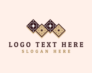 Pavement - Flooring Tile Design logo design