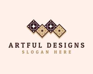 Flooring Tile Design logo design