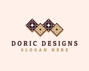 Flooring Tile Design logo design