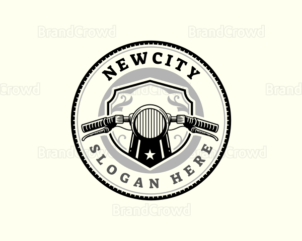 Motorcycle Rider Vehicle Logo