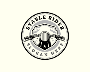 Motorcycle Rider Vehicle logo design