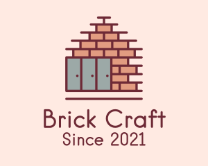 Brickwork - Construction Brick Wall logo design