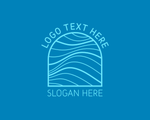 Ocean - Ocean Wave Trip logo design