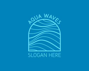 Ocean Wave Trip logo design
