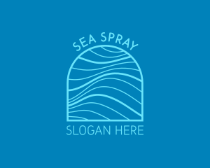 Ocean Wave Trip logo design