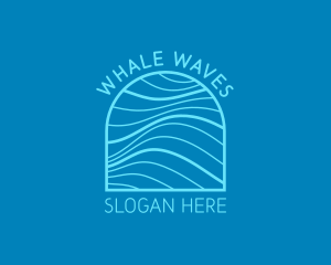 Ocean Wave Trip logo design