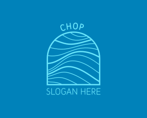 Surfing - Ocean Wave Trip logo design