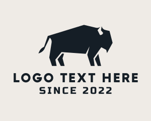 Rancher - Bison Bull Steakhouse logo design