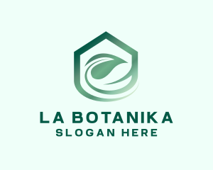 Natural - Nature Leaf Home logo design