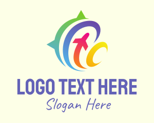 Global - Colorful Global Travel logo design