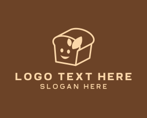 Toasted Bread - Bakery Bread Loaf logo design