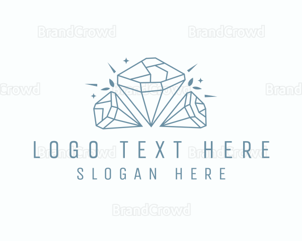 Crystal Diamond Jewelry Logo