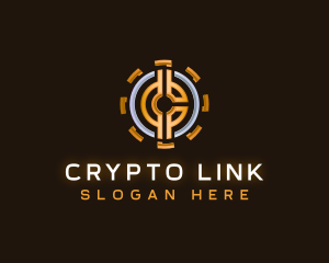 Crypto Coin Currency logo design