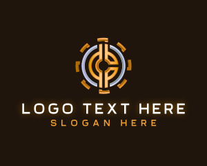 Online - Crypto Coin Currency logo design