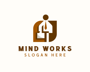 Human Resource Employee Outsourcing logo design