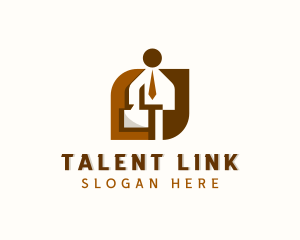 Staffing - Human Resource Employee Outsourcing logo design