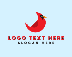Logistics - Cardinal Bird Aviary logo design