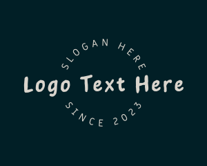 Wordmark - Casual Modern Entrepreneur logo design