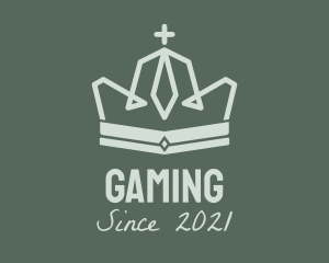 King - Green Religious Crown logo design
