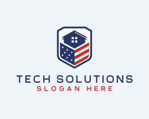 Shield - American Realtor Property logo design