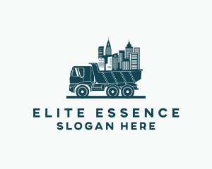 Equipment - City Mover Truck logo design