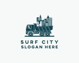 City Mover Truck logo design