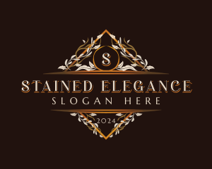 Elegant Floral Vine logo design