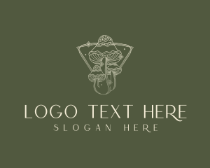 Botany - Fungus Shrooms Dispensary logo design