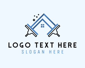 Home - Squeegee House Cleaning logo design