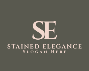 Cosmetics Elegant Beauty logo design