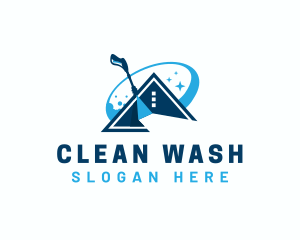 Home Cleaning Pressure Washer logo design